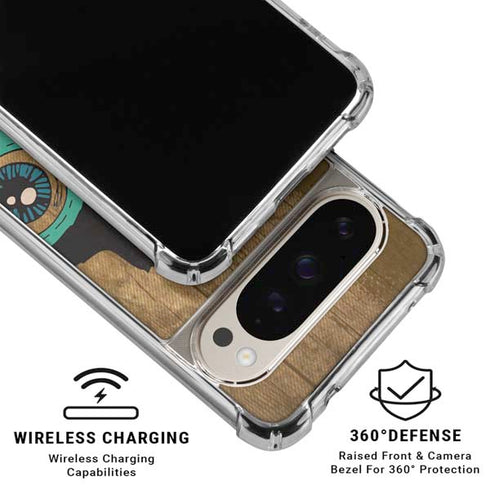 Autumn Owl Pixel 9/9 Pro Clear Case